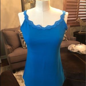 New York & Company teal color camisole